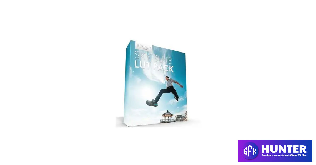 Bounce Color – SKY BLUE LUT Pack / All Cameras