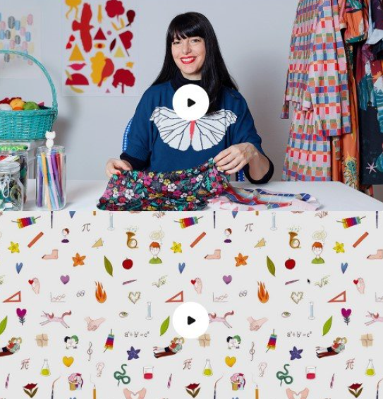 Domestika – Design and Composition of Textile Patterns