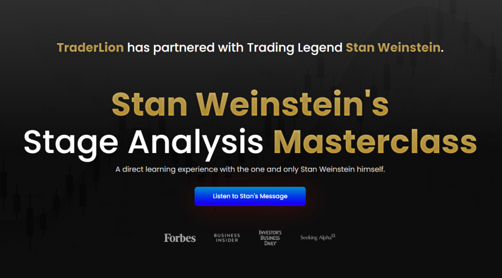 Traderlion – Stan Weinstein – Stage Analysis Masterclass Download
