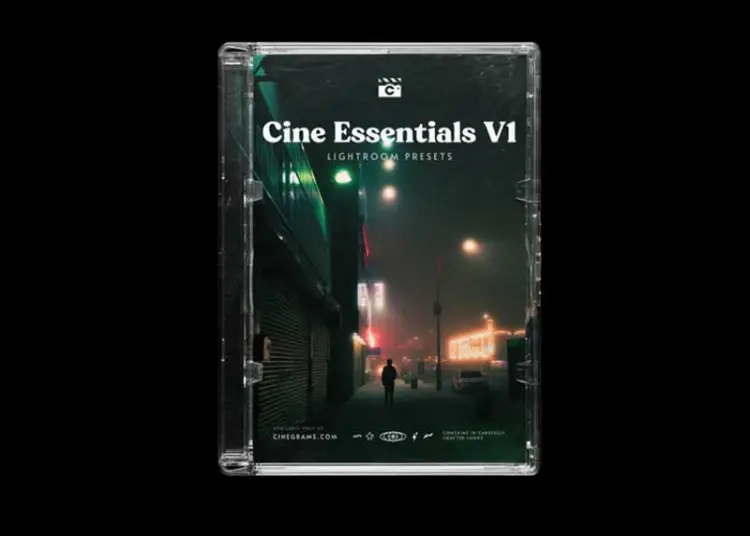 Cinegrams – Cine Essentials V1 Lightroom Presets